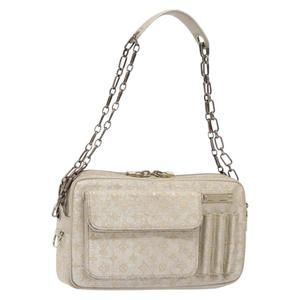 LOUIS VUITTON Monogram Shine McKenna Shoulder Bag Gold M92363 LV Auth 141900